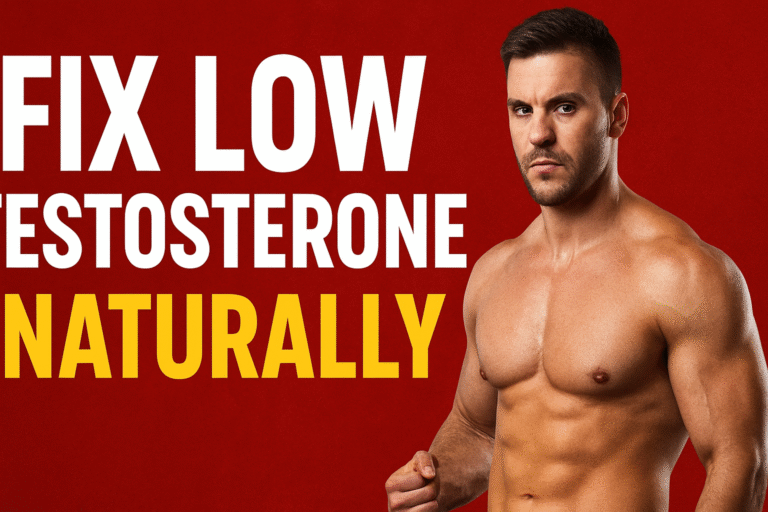 man who fixed his low testosterone natrually